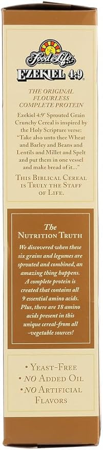 FOOD FOR LIFE CEREAL EZKL ALMOND ORG 16 OZ PK- 6