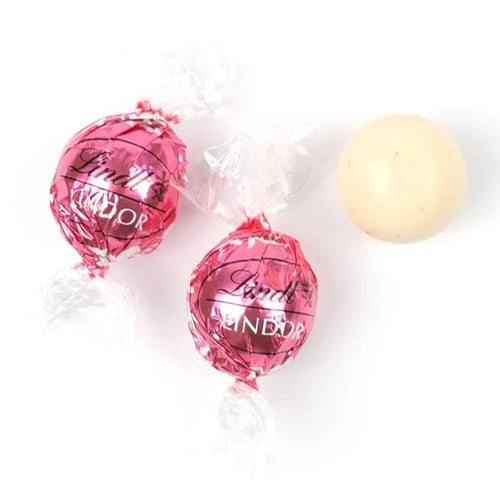54pcs Pink Candy Strawberries &amp Cream Truffles (24oz Bag)