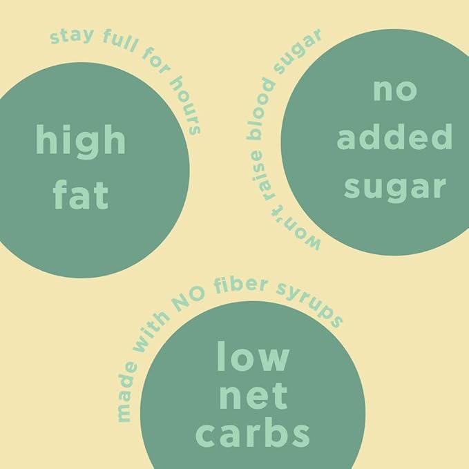 KETO BARS : The Original High Fat Low Carb Ketogenic Bar. Gluten Free Homemade with simple ingredients. [Mint Chocolate 10 Pack]