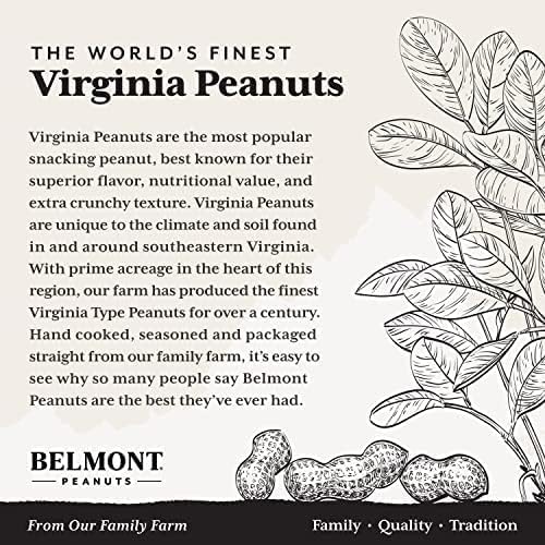 Belmont Peanuts Gourmet Maple Bourbon Butter Toffee Mixer with Maple Bourbon-Spiced Sea Salt and Butter Toffee Virginia Peanuts 18 oz (1 Pack) – Simple Ingredients No Preservatives Hand Seasoned