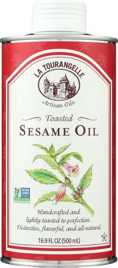 La Tourangelle Toasted Sesame Oil 6x each 500ML