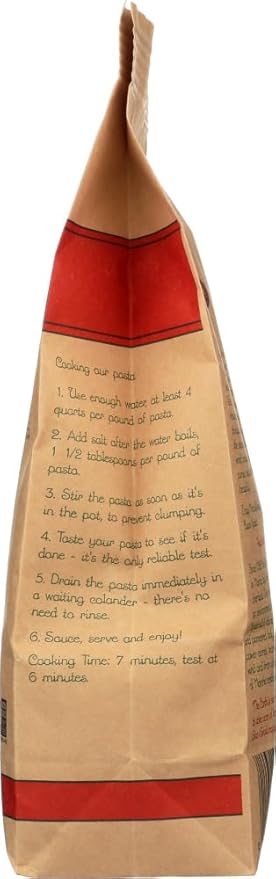 Montebello Organic Pasta Strozzapreti 16-Ounce Bag (Pack of 5) by Montebello