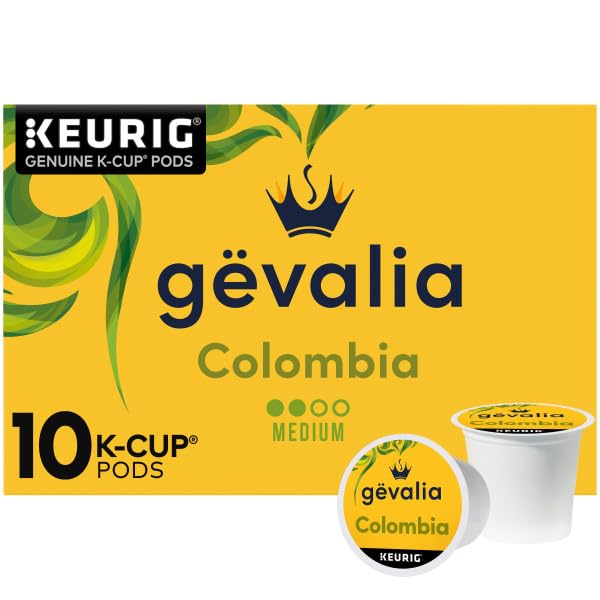 Gevalia Colombia Medium Roast K-Cup Coffee Pods 10 Count (Pack of 3)