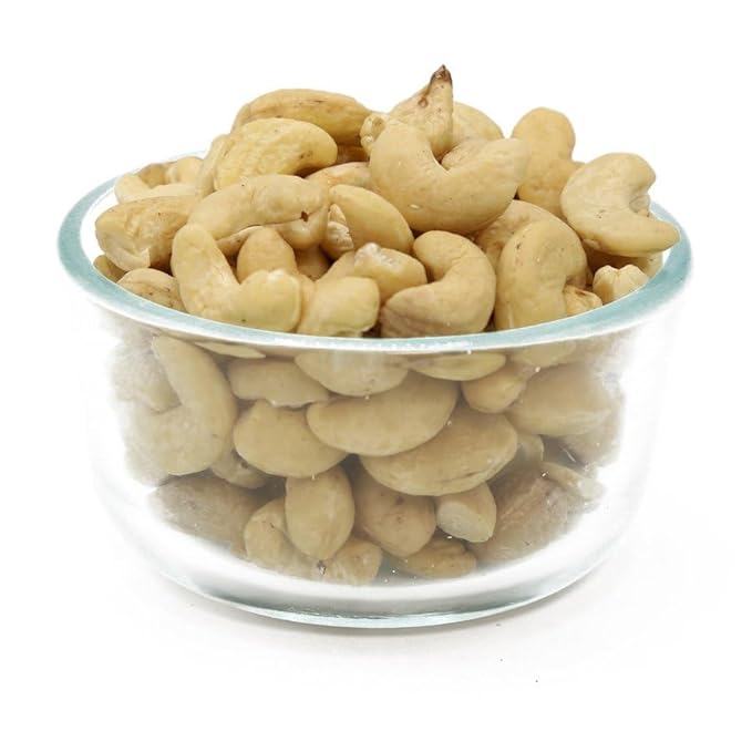 C.J. Dannemiller Whole Cashews Bulk 10 LB Box RAW Medium Size 320 Perfect for Snacking Cooking Trail Mixes