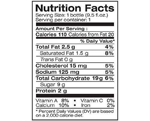 Taste Nirvana Real Thai Coffee Latte 9.5 Ounce Glass Bottles (Pack of 12)