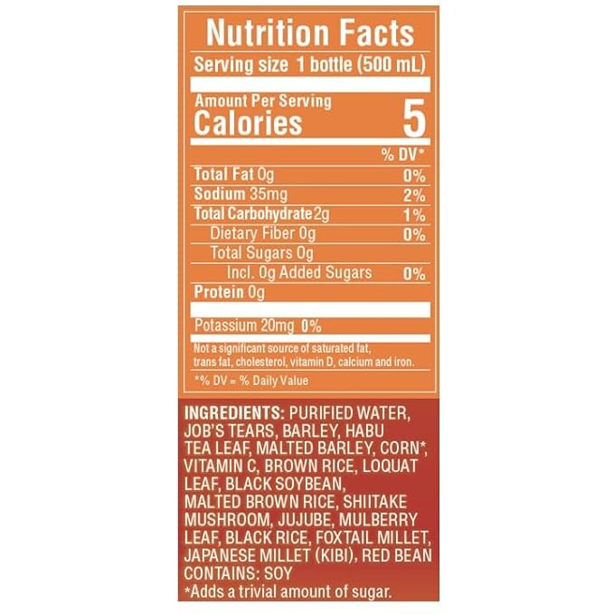 Juroku Cha – Smooth &amp Refreshing Japanese Tea Supports Body &amp Mind Great with Any Meal Unsweetened Caffein Free 16.9 oz (12 Pack)