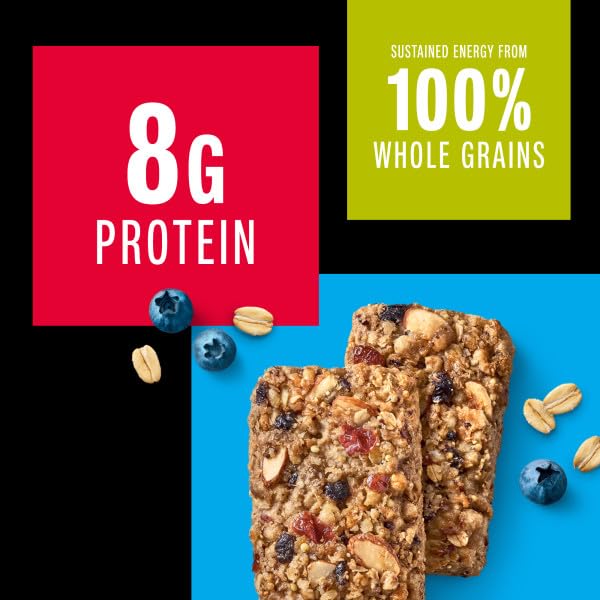 KIND Breakfast Protein Bars 8g Protein Gluten Free Blueberry Almond 30 Count