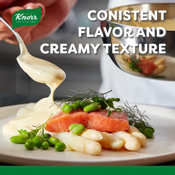 Knorr Professional Ultimate Hollandaise Sauce Mix Vegetarian Gluten Free No Artificial Flavors or Preservatives No added MSG 30.2 oz Pack of 4