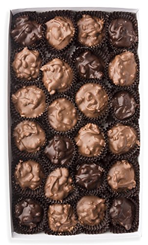 Mrs. Cavanaugh’s 5 lb Pecan Clusters Mixed (Milk 65% &amp Dark 35%) Chocolate