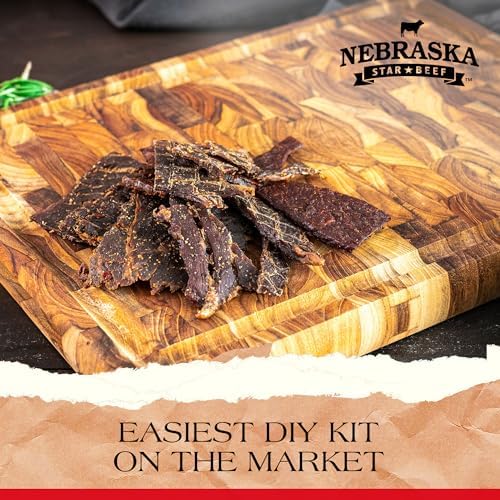 Lucky Beef Jerky DIY Jerky Seasoning and Cure Kits - Master Pack with Five Flavors | Make Your Own with Peppered Red Pepper Teriyaki BBQ and Original- Season 100lbs of Meat