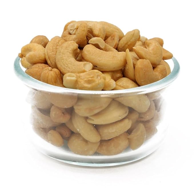 C.J. Dannemiller Whole Cashews Bulk 25 LB Box Roasted &amp Unsalted Large Size 240 Perfect for Snacking Cooking Trail Mixes
