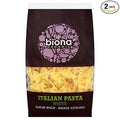 Biona Organic Italian White Pasta 500g - Pack of 2