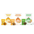 Tea Drops Herbal Trio Gift Set Sampler | Dissolvable Bagless Loose Leaf Tea | Iced or Hot | Caffeine Free Naturally Sweetened Peppermint Turmeric Citrus Ginger | 10 Per Flavor - 30 Servings