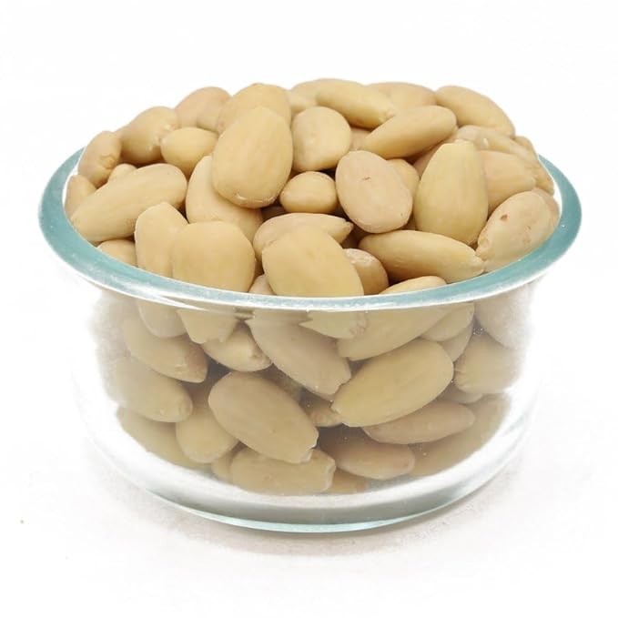 C.J. Dannemiller Blanched Almonds Bulk 10 LB Box Whole RAW Almonds Perfect for Baking and Cooking