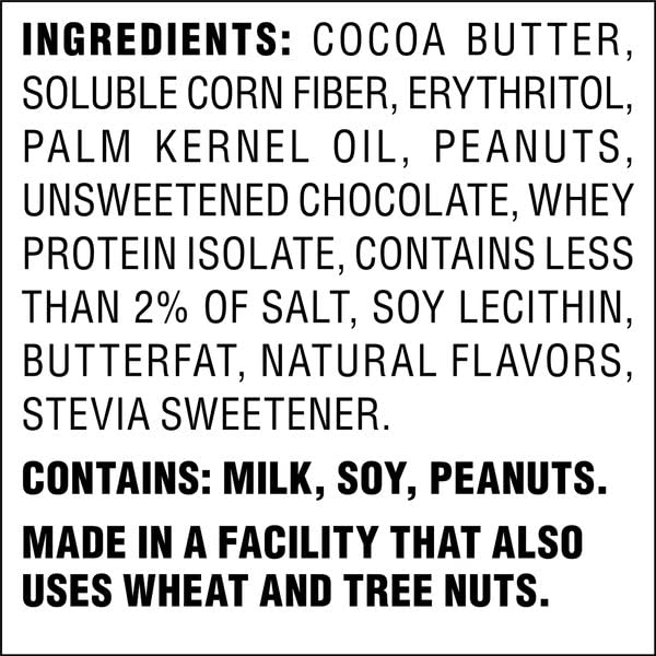 Atkins Keto Peanut Butter CupsNaturally FlavoredZero Grams Added SugarGluten Free20 Count (Pack of 2)