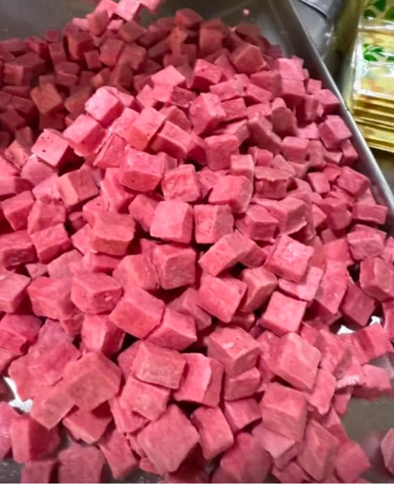 Miracle Fruit Cubes (350mg/ Cube). Made from 100% pure natural Freeze Dried Miracle fruit Pulp Synsepalum dulcificum (100)
