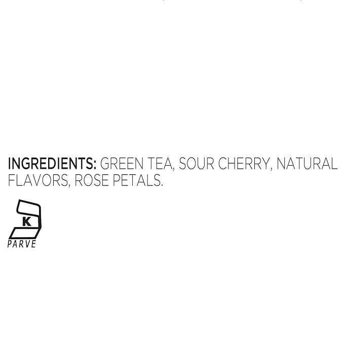 Tea Forte Cherry Blossom Premium Loose Leaf Caffeinated Green Tea Blend Canister Makes 35-50 Cups