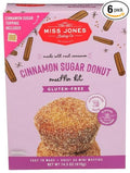 Miss Jones Baki NG Co Kit Muffin Cinnamon Sugar Donut 14.5 oz (Pack of 6)