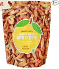 Trader Joe's Freeze Dried Apricots Unsweetened &amp Unsulfured 1.4 oz (2 Pack)
