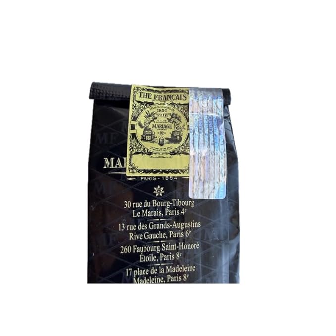 Mariage Freres - Marco Polo (T918-0100) - 100g 3.5oz Black Loose Leaf Tea - Paper Pouch (1 Pack)