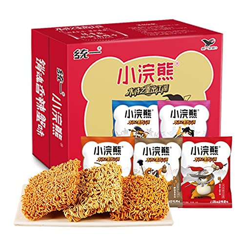 Chinese food Noodles 干脆面 混合整箱 即食 方便面 休闲小零食 整箱 混合口味35g*30包