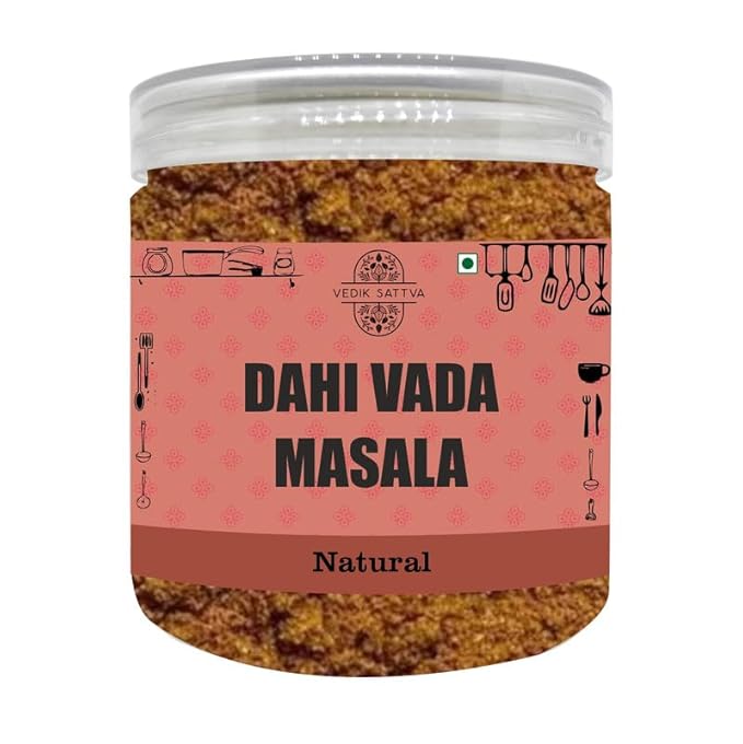 Vedik Sattva Natural Dahi Vada Masala 7.05 OZ / 200 GM | Pack Of 1 Box