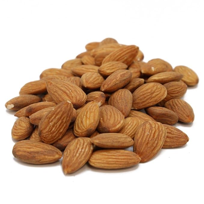 C.J. Dannemiller RAW Almonds Whole Bulk 50 LB Box Large Red 20/22 Almonds Perfect for Baking and Cooking