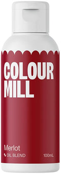 Colour Mill Oil-Based Food Coloring 100 Milliliters Merlot