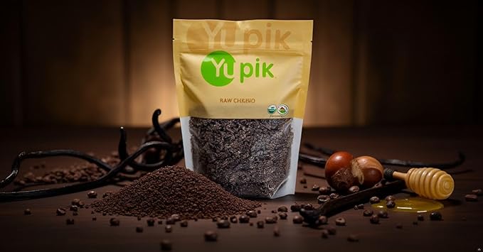 Yupik Organic Raw Cacao Nibs 2.2 lb (35.2 oz) Pack of 6 Gluten-Free Kosher GMO-Free Vegan No Sugar Added No Additives Made from Raw Cacao Healthy Snacks Ideal for Baking &amp Topping
