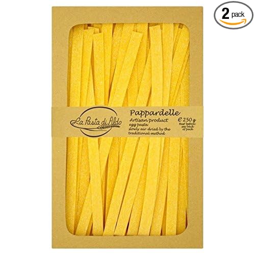 Pasta Di Aldo Pappardelle All Uovo Egg Pasta Air Dried 250g - Pack of 2
