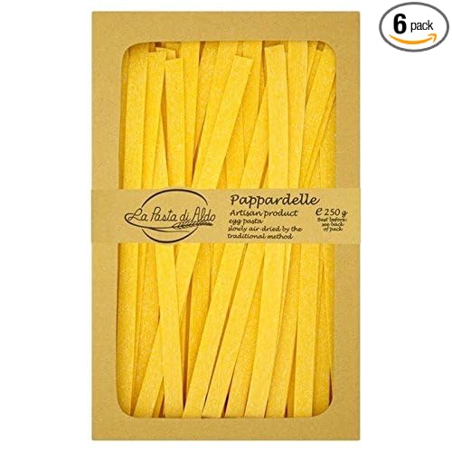 Pasta Di Aldo Pappardelle All Uovo Egg Pasta Air Dried 250g - Pack of 6