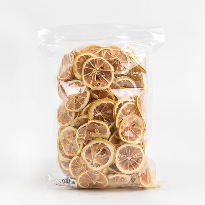 Dehydrated Dry Lemon For Cocktails Dried Lemon 17.6oz/500g 100% Natural &amp No Additives No Sugar Added (17.6 oz)