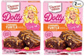Caramel Turtle Flavored Brownie Mix (Pack Of 2 Boxes) 16.7 oz