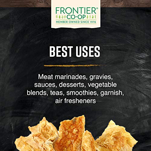 Frontier Co-op Organic Bulk Orange Peel 1 lb