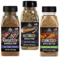 Pit Boss BBQ and Grill Seasoning with the exotic flavors + King Combo QR Code (Ultimate Burger Kansas &amp Tennesse (1 ea.))