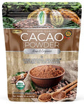 Pure Natural Miracles Cacao Powder - Organic Raw Unsweetened Sugar Free Cocoa - Wild Chocolate Flavor - Perfect for Smoothies and Baking - 2 lb