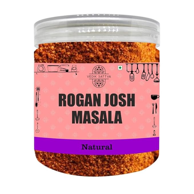 Vedik Sattva Natural Rogan Josh Masala 8.82 OZ / 250 GM | Pack Of 1 Box
