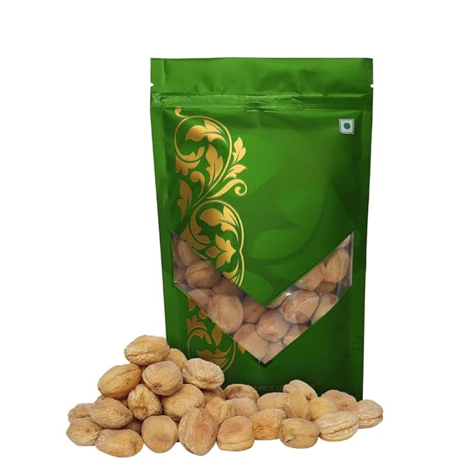 Dried Apricot Khurmani | Jardalu Badam | Sweet &amp Fresh Dried Fruits | Excellent Source of Dietary Fiber - 250 gm