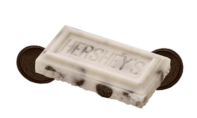HERSHEY'S Holiday Cookies 'N' Crème Candy Bars 6.5 Ounce (Pack of 12)