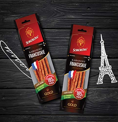 Pork Kabanos - Thin French Inspired Kabanosy Sokolow (20 pack)