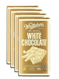 Whittaker's White Chocolate Block 250g (Pack of 4) （Made in New Zealand）
