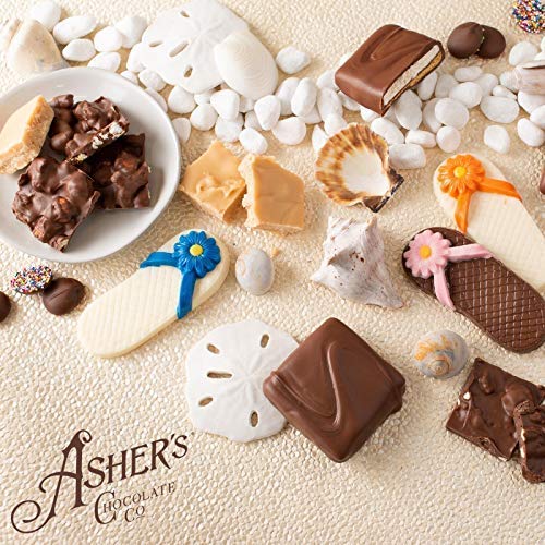 Asher's Chocolates Sugar Free Chocolate Bars Small Batches of Kosher Chocolate Family Owned Since 1892 Keto Chocolate (12 Bars Creamy Caramel)