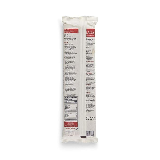 DeLallo Whole Wheat Capellini #1 16-Ounce (Pack of 16)