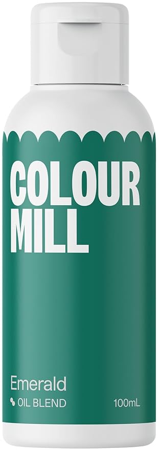 Colour Mill Oil-Based Food Coloring 100 Milliliters Emerald