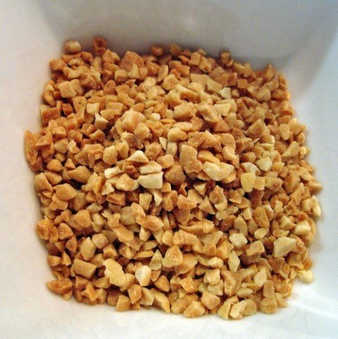 Peanuts Chopped 4 Pounds Roasted No Salt Unsalted Great for Candy Apples Baking On Ice Cream Bulk Product of USA Mulberry Lane Farms