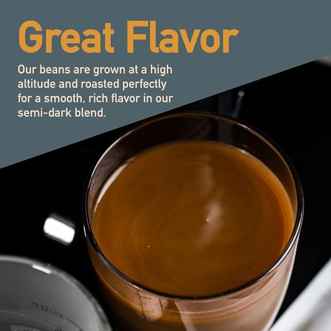 Healthy Bean Low Acid Coffee Pods - Superfood Infused USDA Organic Low Acid Coffee Mold Free Coffee Pods - Clean Healthy - Mycotoxin Free Coffee - Semi-Dark Roast 12 Pack