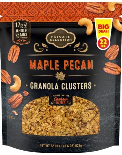 Generic Pack Of 1 Maple Pecan Granola Clusters 22 oz.