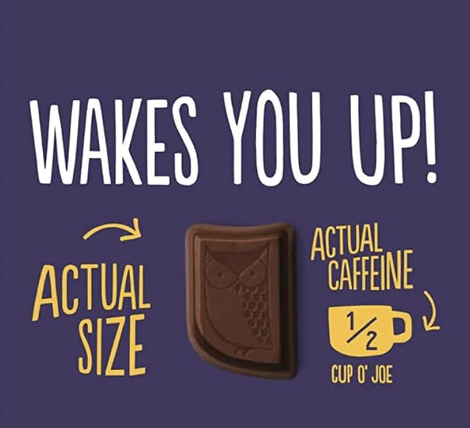 AWAKE Caffeinated Chocolate Energy Bites Dark Chocolate 30Count