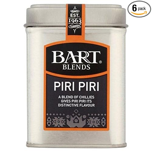 Bart Blends Piri Piri Seasoning Tin 65g - Pack of 6