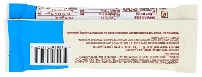 Bulk Saver Pack 60x2.1 OZ : Think Products Thin Bar - Brownie Crunch - Case of 10